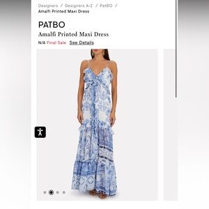 PatBo Dress